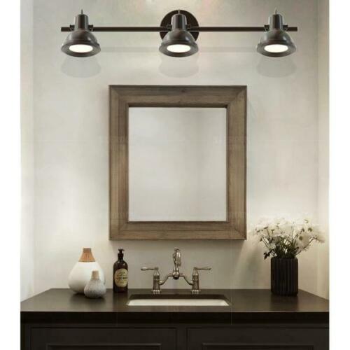 CE 38667 Three Light LED Restoration Directional Linear Ceiling or Wall Fixture in Antique Bronze Finish